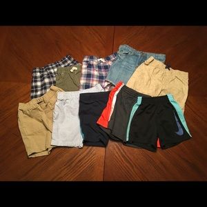 10 pairs of boys’ shorts (size 24 mo)